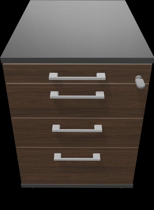 Image du produit Narbutas Caisson à roulettes Optima 8665 (43 x 60 x 59,5 cm)