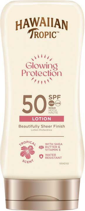 Hawaiian Tropic Glowing Protection (Sonnenlotion, SPF 50+, 180 ml, 218 g)