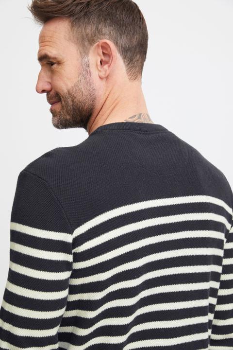 Produktbild FQ1924 FQKyle stripe crew neck knit 21900651 (M)