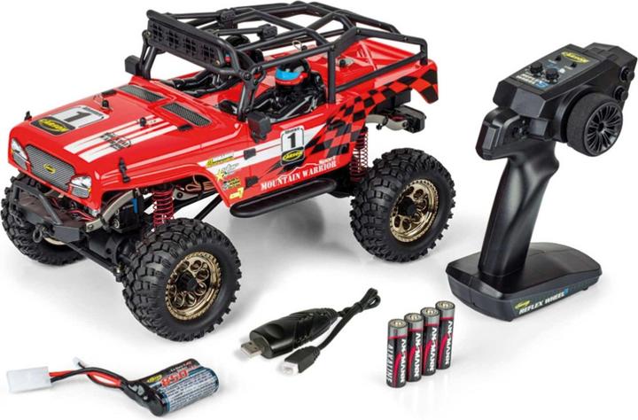 Image du produit Carson Modèle réduit de voiture RC 1:12 Mountain Warr.Sport 2.0 RTR rouge (RTR Prêt à fonctionner)