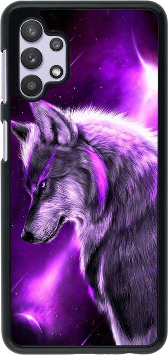 Produktbild PhoneLook Hülle Purple Sky Wolf (Samsung Galaxy A32 5G)