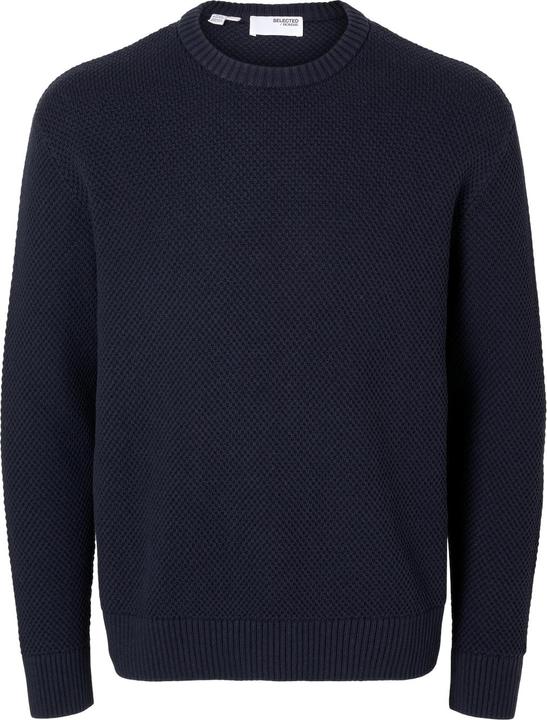 Selected Homme Slhhenny Ls Knit Relaxed Crew Neck (S)