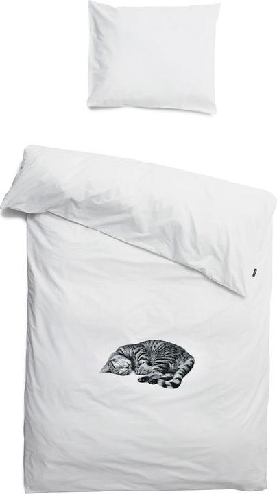 Image du produit Snurk Parure de lit chat 135 x 200