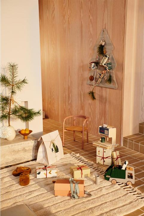 Actual product image Liewood Advent Calendar Christmas Gift Calendar Natalie Stripes Sandy / Classic navy