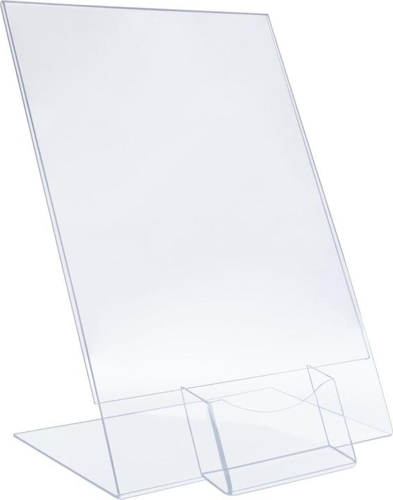 Image du produit Europel Présentoir de table Acrylic, DIN A4 vertical, en verre transparent (A4)