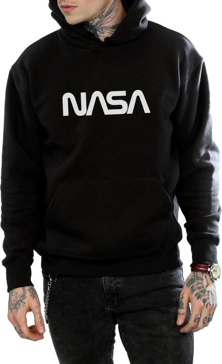 Image du produit Nasa Hommes Modern Logo Cotton Hoodie (XXL)