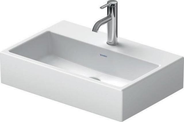 Produktbild Duravit Waschtisch Compact VERO AIR o ÜL m HLB 600x400mm 1 Hahnloch weiss WG (Einbauspüle, 40 cm, 60 cm)