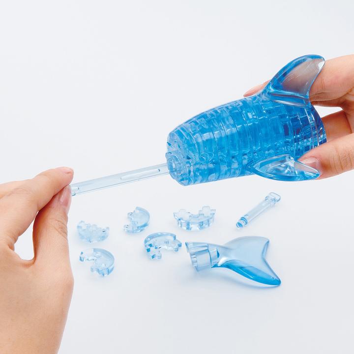 Image du produit HCM Kinzel Puzzle de cristal en 3D - Dauphin (100 pièces)