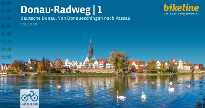 Immagine prodotto Donauradweg / Donau-Radweg 1 (Tedesco, Casa editrice Esterbauer, 2024)