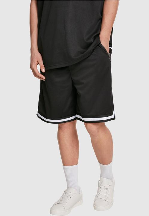 Actual product image Urban Classics Premium Stripes Mesh Shorts (S)