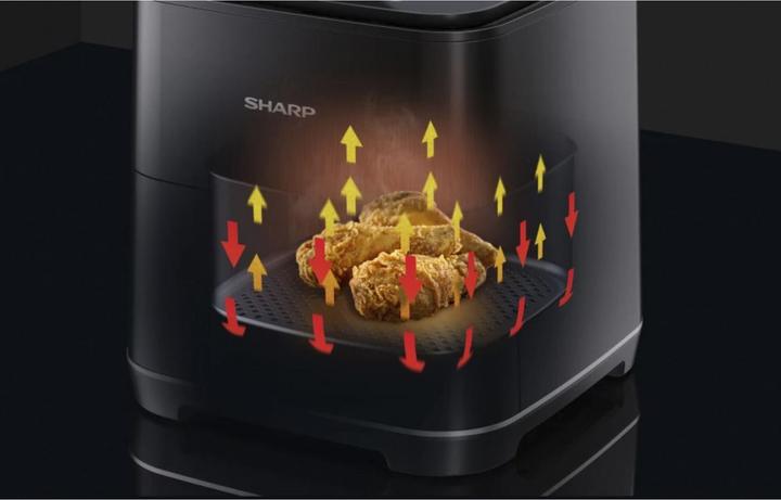 Actual product image Sharp GS552 Air Fryer Digital 5.5L