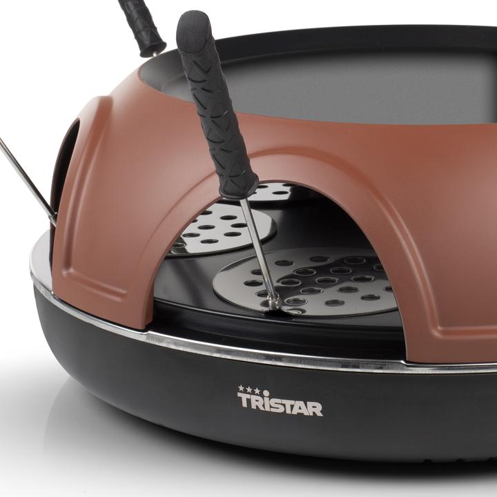 Produktbild Tristar 3- in 1 Pizza Festa als Raclette, Grillplatte und zum Pizza machen