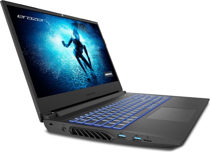 Produktbild Medion Erazer Deputy P25 RTX 3060 (15.60", AMD Ryzen 7 5800H, 16 GB, 1000 GB, CH)