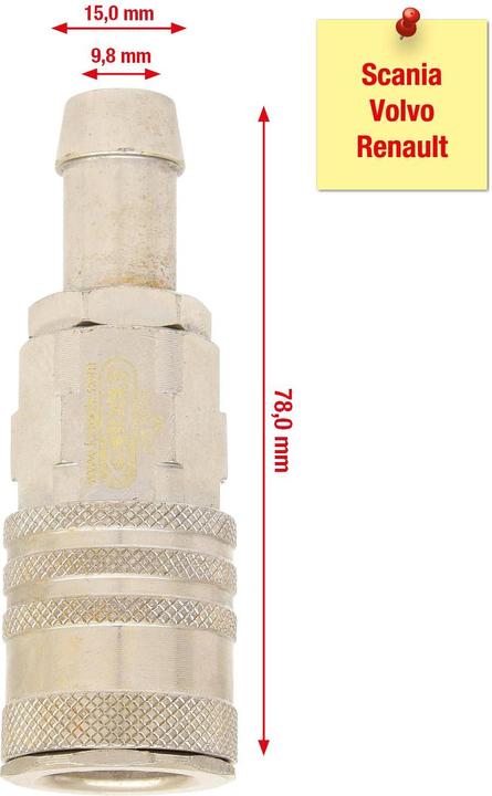 Immagine prodotto KS Tools Tappo di scarico del radiatore Scania 340/360