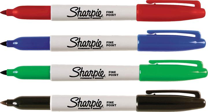 Produktbild Paper Mate Permanent marker sharpie, fine, rund, blå (Blau, 0.90 mm, 1 x)