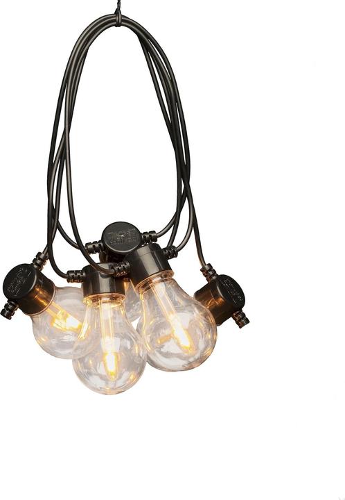 Image du produit Konstsmide 2341-800SP Chaîne solaire à LED pour le jardin de la bière (14.50 m)