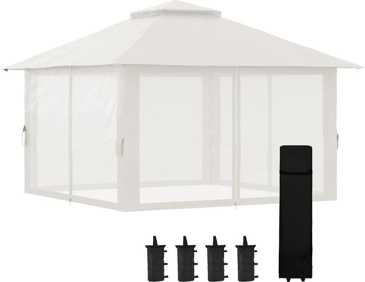 Actual product image Outsunny Folding pavilion with net (392 cm, 392 cm)