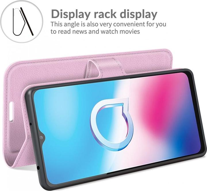 Actual product image Screenguard Alcatel 3L 2021 Leather Guard Leather Case (Alcatel 3L)