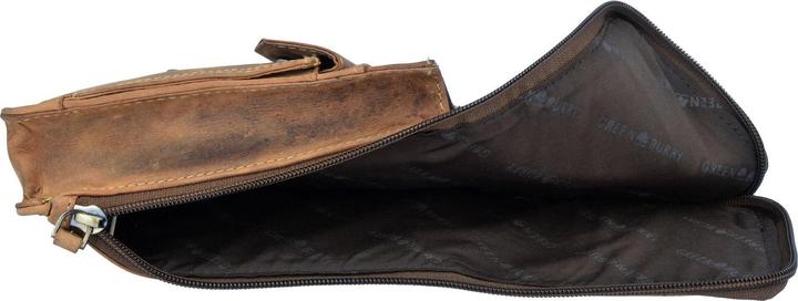 Image du produit Greenburry Sac banane vintage en cuir 10 cm