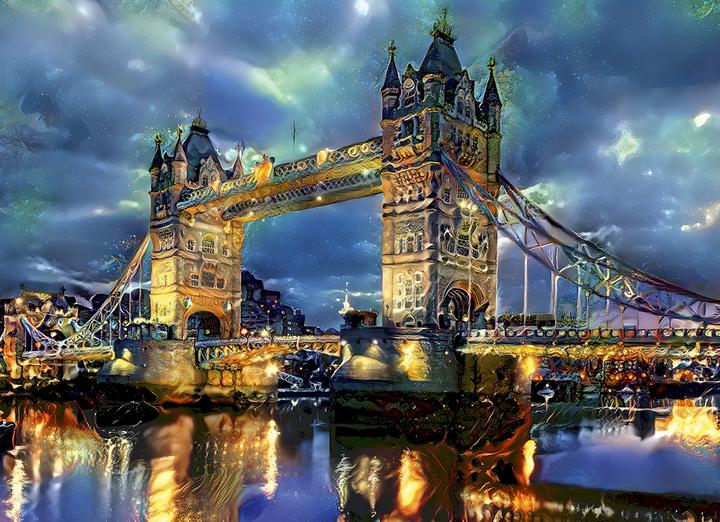 Produktbild Bluebird Puzzle Tower Bridge, London 1000 Teile (1000 Teile)