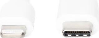 Actual product image Digitus Data / Charger Cable, USB-C - Lightning, MFI (1 m, USB 2.0)