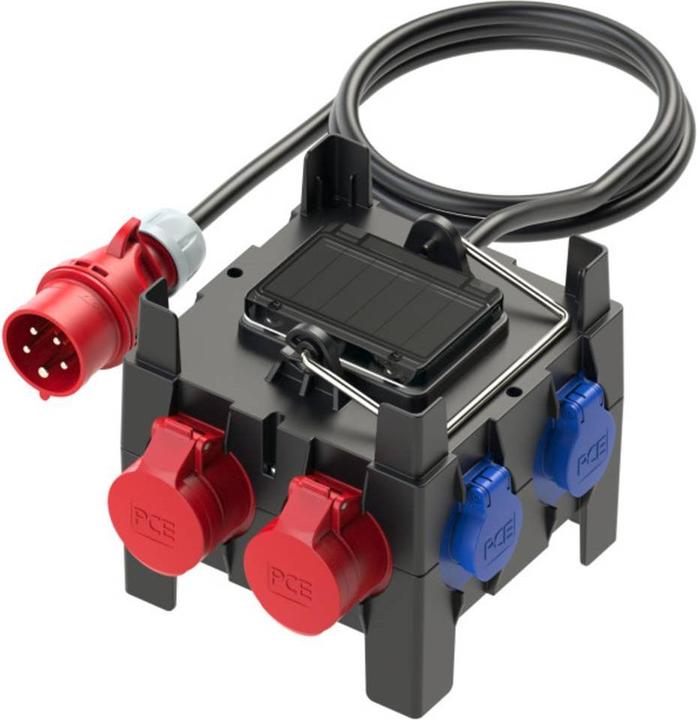 Actual product image PCE CEE power distributor 9030204 400 V 16 A (CEE, CEE 7/3)