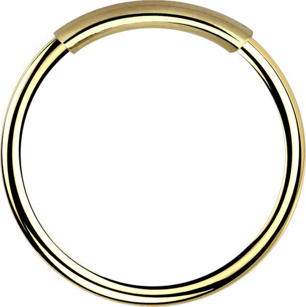 Immagine prodotto Star Piercing Anello da naso infinito placcato oro (Acciaio chirurgico 316L, senza ottone)