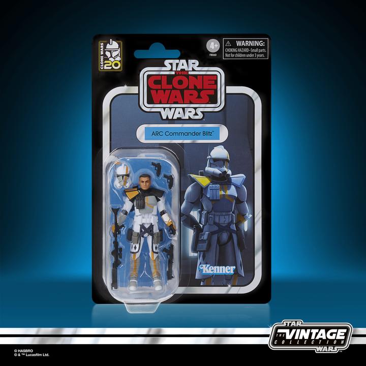Actual product image Hasbro Star Wars: The Clone Wars Vintage Collection ARC Commander Blitz