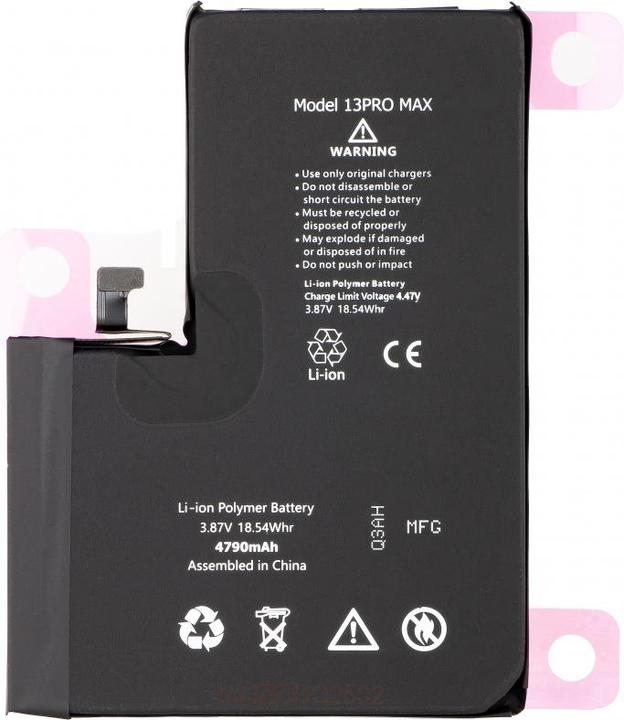 Image du produit Aftermarket Akku für iPhone 13 Pro Max, 4352mAh Diagnostic