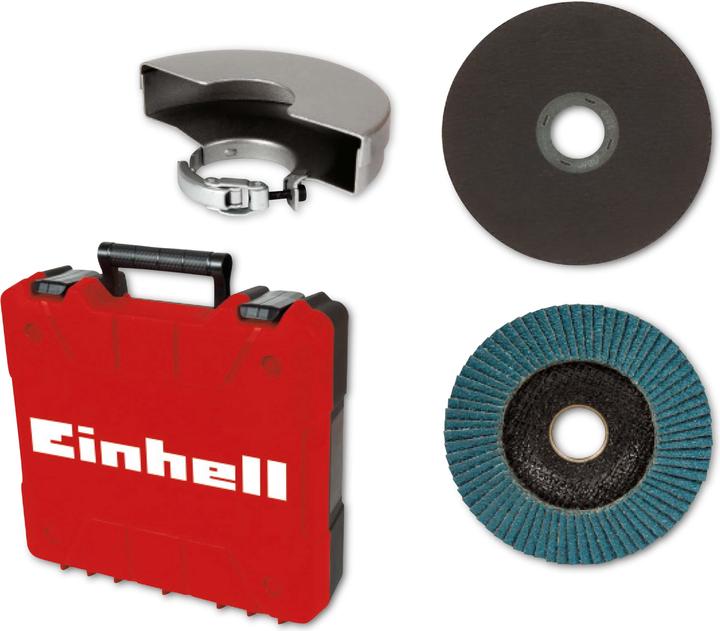 Image du produit Einhell Accu Haakse slijper - TE-AG 18/115 Li - Solo Acc - (geleverd zonder accu en lader) (115 mm)