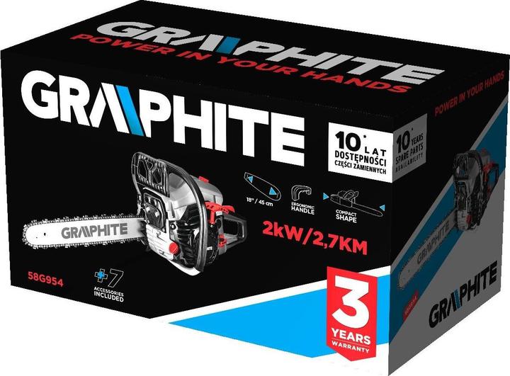Produktbild Graphite Kettensäge (Benzin Kettensäge)