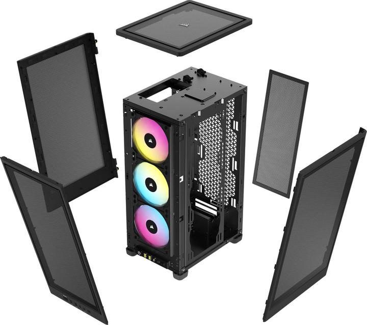 Immagine prodotto Corsair Flusso d'aria iCUE 2000D RGB (Mini-ITX)