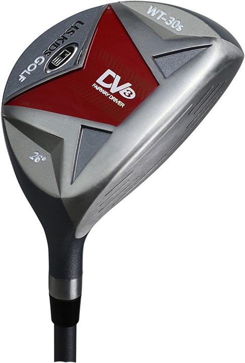 U.S. Kids Golf Ultralight 3# Wood 39" 100-107cm red (Rechtshänder)