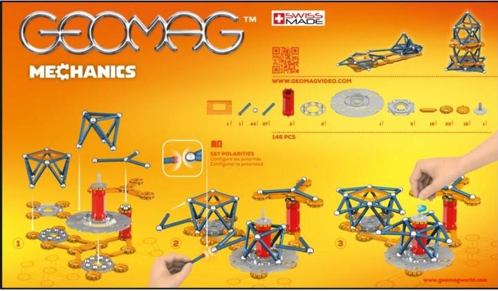 Actual product image Geomag Mechanics Magnetic Motion