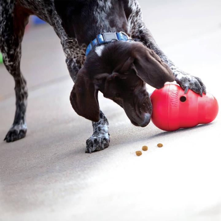 Actual product image KONG Wobbler snack ball for dogs (Dog food toy)