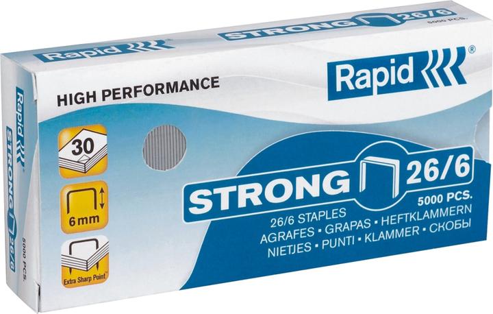Image du produit Rapid Agrafes 26/6 (5000 x)