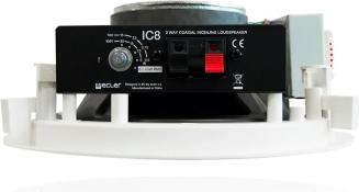 Actual product image Ecler IC8 ceiling loudspeaker white (1 pcs.)