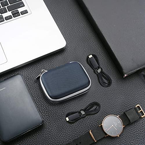 Produktbild Only-Bags.Store Festplatten Tasche für Samsung T7 Touch-SSD (500GB/1TB/4TB) Stossfest Hart Hülle Organizer für