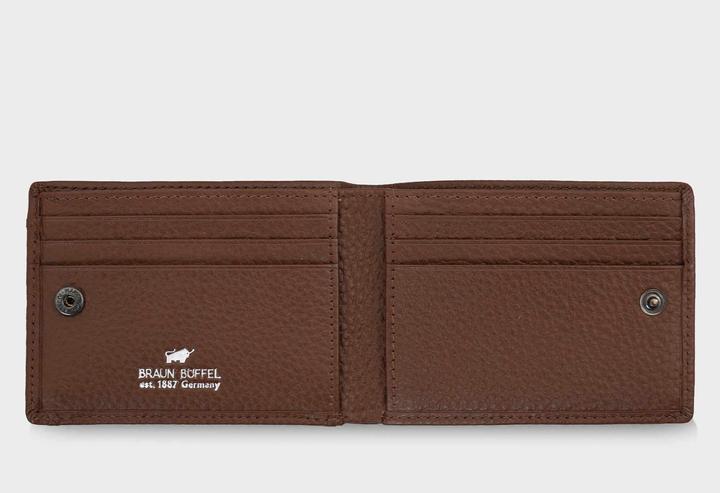 Actual product image Braun Büffel Theo wallet RFID protection leather 11 cm