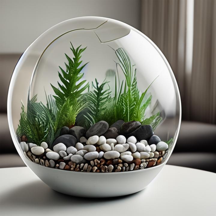 Actual product image Relaxdays Marble gravel