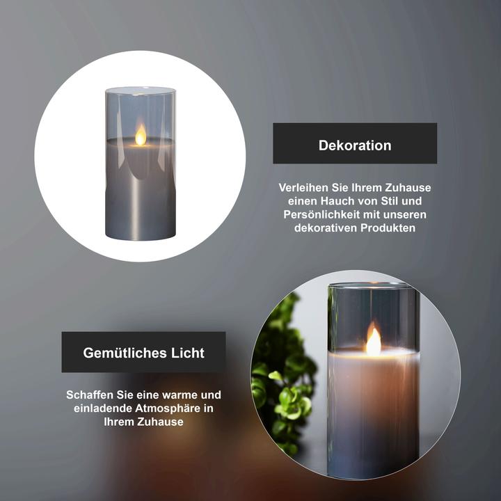 Actual product image Star Trading LED Pillar Candle M-Twinkle (1 x)