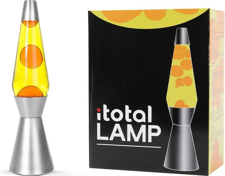 Actual product image Total Juggling iTotal - Lava Lamp - Yellow and Orange - 36 cm (1270399)