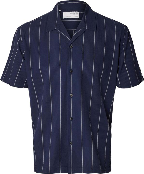 Image du produit Selected Homme Chemise en coton à manches courtes (M)