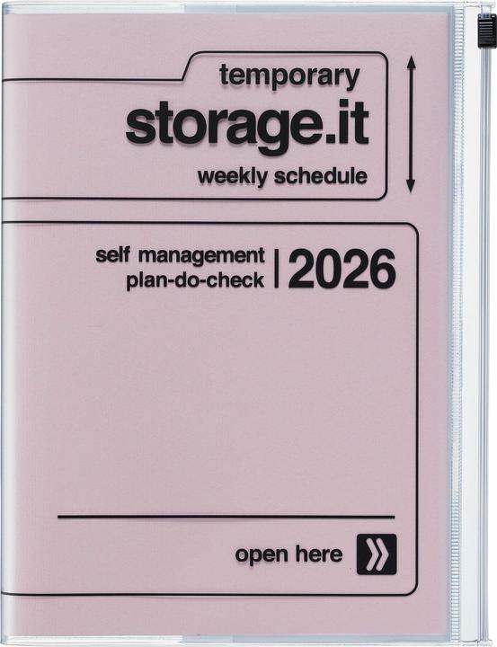 Immagine prodotto Mark'S 2025/26 Taschenkalender, A5 Storage.it // Pink (A5, Inglese)