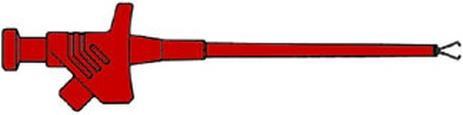 Actual product image Velleman HM6410 Clamp test probe red (Test prod)