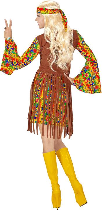 Actual product image Widmann Costume Hippie Girl: Flower Power Outfit (S)