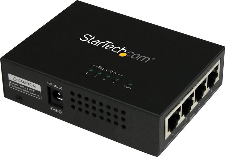 Image du produit StarTech Commutateur Ethernet Gigbit POE à 4 ports
