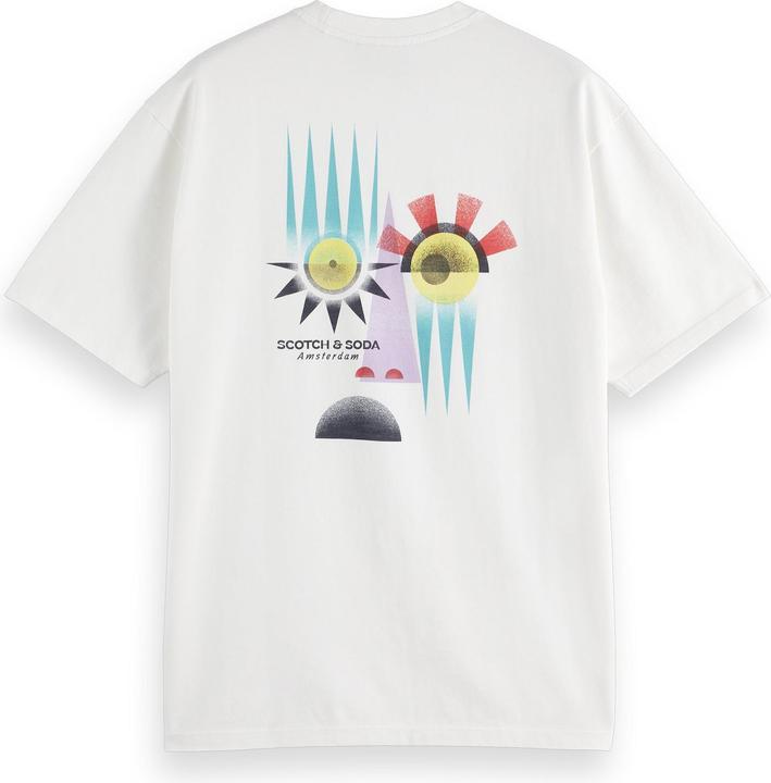 Produktbild Scotch & Soda Relaxed-fit front and back artwork T-shirt (XL)