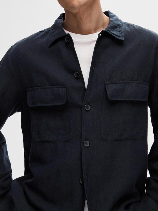 Image du produit Slhmads-Linen Overshirt Ls Noos (XL)