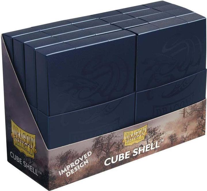 Arcane Tinman Dragon Shield: Cube Shell Box – Midnight Blue